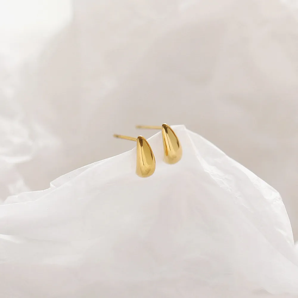 Drop stud earrings