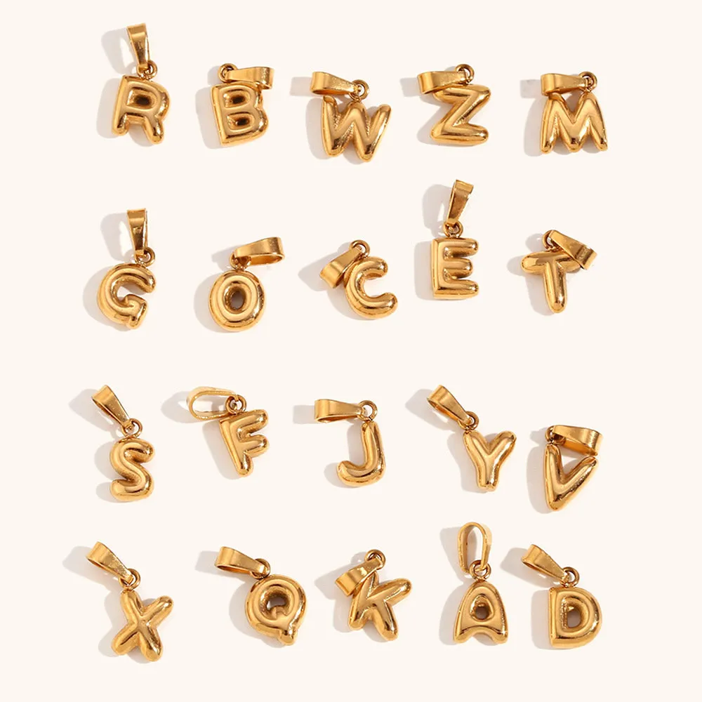 26 letter mini pendants for necklace and bracelet DIY Jewelry