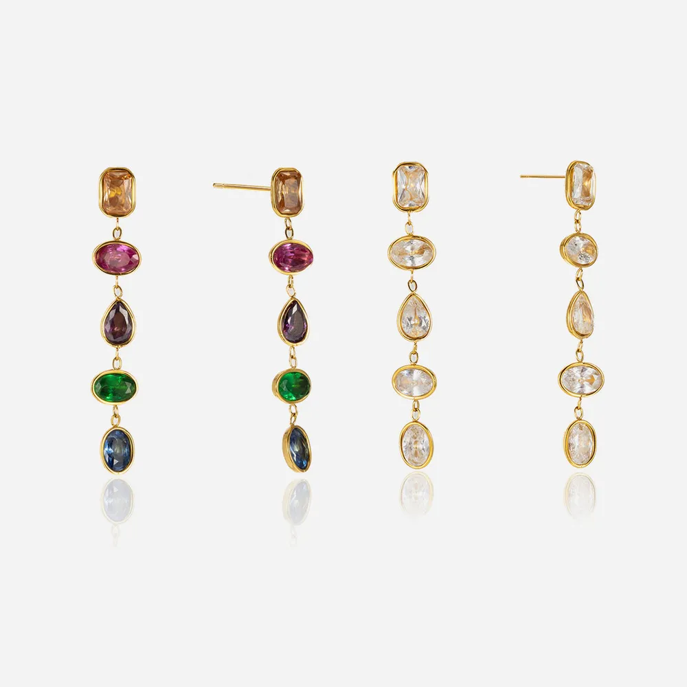 316L hypoallergenic stainless steel earrings