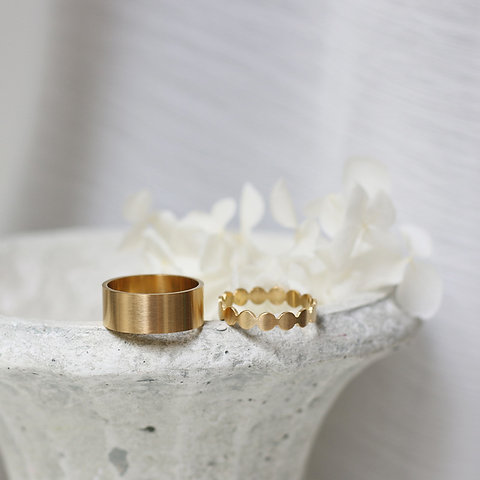 Elegant couple ring