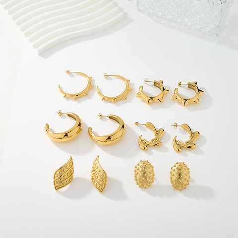 Hot-Selling Minimalist Earrings – Custom Stainless Steel Jewelry for Brands