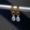 Thumbnail: drops cubic zirconia dots cubic zirconia changeable pendant earrings