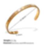 縮圖：Ocean Zircon Open Cuff Bracelet – Statement Jewelry Collection