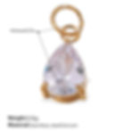縮圖：Geometric Gemstone Pendant Charms – DIY Jewelry Collection