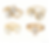 316L stainless steel zircon crossover ring collection with 18K PVD gold plating