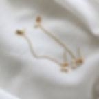 縮圖：Naughty pearl fringe earrings