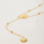 縮圖：OEM 316L stainless steel sun necklace collection