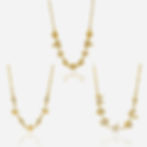 316L stainless steel ocean charm necklace collection with 18K PVD gold plating