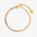 縮圖：Mini zirconia dainty bracelet in six color to choose