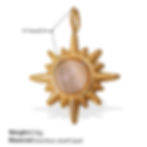 縮圖：Geometric Gemstone Pendant Charms – DIY Jewelry Collection