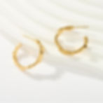 縮圖：New Arrival – Chunky Stainless Steel Fashion studEarrings Trendy | Hypoallergeni