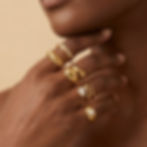 Luxury zircon crossover ring in 316L stainless steel