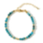縮圖：Customizable Natural Stone Beaded Bracelet – Stainless Steel Core | 16+5cm Adjus