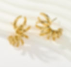 縮圖：New Arrival – Chunky Stainless Steel Fashion studEarrings Trendy | Hypoallergeni