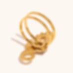 縮圖：Chic Seahorse Ring with Natural & Synthetic Gemstones – Creative & Unique Design