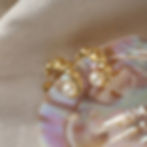 縮圖：Venus pearl earrings