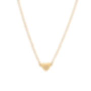 Mini Cute Heart Zircon Stainless Steel NecklaceValentines day gift