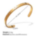縮圖：Ocean Zircon Open Cuff Bracelet – Statement Jewelry Collection