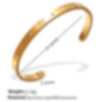 縮圖：Ocean Zircon Open Cuff Bracelet – Statement Jewelry Collection
