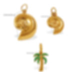 縮圖：Ocean Stainless Steel Charms Wholesale | Shell Starfish Seahorse Whale DIY charm